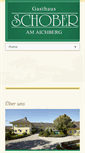 Mobile Screenshot of gasthaus-schober.at