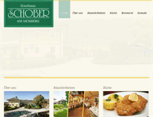 Tablet Screenshot of gasthaus-schober.at